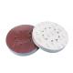 Best Aluminum Oxide Abrasive 8 Hole 5 Inch Sandpaper Disc Round Automotive Sand Paper