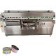 Canned fruit cocktail cold glue labeling machine line with filling sealing machine