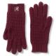 Embroidery Knitted Gloves With Fingers Thermal Stitch Multi Color Comfortable