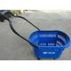 Plastic Supermarket Shopping Basket With Wheel And Handle Multi Color
