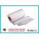 Plain Spunlace biodegradable non woven fabric , 50Gsm non woven material User Friendly