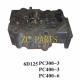 6151-12-1100 Engine Cylinder Head Fit For 6D125 Komatsu PC300-3 PC400-3 PC400-6