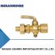 Brass Copper Pressure Gauge Plug With Flexible Connection Code 304-DN10