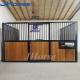 Indoor Bamboo Powder Coated European Horse Stalls Panels Portable