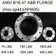 Forged steel flange  ANSI ASMI B 16.47 SERIES  FLANGE ,CARBON STEEL FLANGE ,FORGED FLANGE ,HIGH QUALITY FLANGE