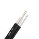 Outdoor Drop FTTH Fiber Optic Cable 1/2/4 Core With Steel Wire Messenger