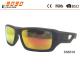 classic Sports Sunglasses, Made of PC, Lens with Flash Mirror, UV 400 protection lens