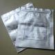 500PCS ESD Shielding Bags Zip Lock / Open Top Silver For Anti Static Protection