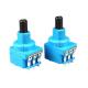 WH116AK Series Dimmer Dual Control Potentiometer B500K 5-pin With Rotary Switch Half Shaft Handle Length 16MM