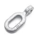 Malleable Iron Twisted Chain Link Heavy Duty Pole Clamp For Power Station