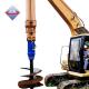 40 Rpm Excavator Boom Arm Rotary Drilling Rig Pile Driving Equipment 13 Ton