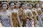 Batik cloth during Solo Batik Carnival in Solo, Indonesia