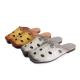S351 Factory New Retro Gradient Color Leather Flat Sandals And Slippers Handmade Hollow Slippers Literary Women'S Shoes