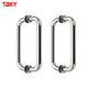 Hotel Bathroom Shower Glass Door Pull Handle Stainless Steel 304 Glass Door Handle