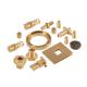 Industrial Brushed Brass Turning Parts , Motorcycle CNC Precision Turning Components