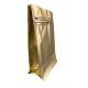 Gold Printing Eco Friendly Coffee Pouches for Environmentally Packaging