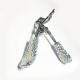 Portable Carbon Steel Diamond Eyelash Curler Silver Color High Precision