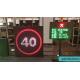 IP65 LED Variable Speed Limit Sign Portable Fixed Energy Efficient