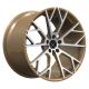 Bronze Machined Concave Forged Wheels Rims 21inch For Lamborghini Aventador Staggered