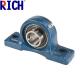 Steel Heavy Duty Pillow Block Bearings , High Precision Idler Pulley Bearing