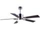 52 Inch European Ceiling Fans Plywood 5 Blade Ceiling Fan