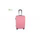 ABS PC Printed  Hard Sided Luggage Spacious For Frequent Travelers