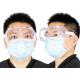 Anti Fog Protective Medical Safety Goggles Anti Virus Anti Splash With Air Vents