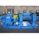 Electric Motor Rubber Recycling Machinery 50 kW Power Rubber Cracker Mill Tire Crusher