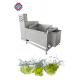 3.35KW Commercial Fruit And Vegetables Washing Machine 800KG/H With 330L Washing Tank