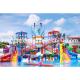 Colorful Large Water Park Equipment Fiberglass Water Play House