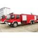 ISUZU 6x4 Water Tank Fire Department Trucks , Fire Fighting Vehicles Heavy Duty