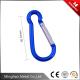 Durable carabiner snap hook for climb accessories,50.57mm,blue,silver,black color