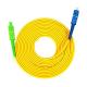 SC LC 0.9 2.0 3.0mm Fiber Optic Patch Cord Single Mode For Indoor 、
