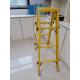 Multicolor Anti Rust 8ft Fiberglass Ladder FRP Twin Step Ladder For Construction