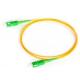 FTTH SC APC UPC G657A Fiber Optic Jumper Cable 1260-1650nm