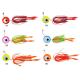 5 pcs Random mixed color 100G jigs head fishing lure lead head jigs fishing bait Lead-head fishing combination