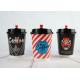Multi - Color Disposable Insulated Paper Cups 8oz 12oz 16oz With FDA Approved