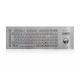 100 Key Stainless Steel Keyboard With Optical Mechanical Trackball Waterproof