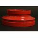 XGQT07-159x114-2.5 Flanged Concentric Reducer Ductile Iron Grooved