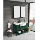 Space Bathroom Wash Basin Cabinet Environmentally Friendly Crafted For Durability