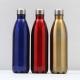 1L Double Wall Flask Stainless Steel Cola Bottle Meets FDA Standard Custom Logo