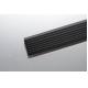 Ejection rubber Sponge For Rotary dieboard Dense wave rubber , Rectangular rubber Slotting rubber