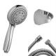 Multifunctional Hand Shower With Five Water Spray Patterns For Modern Bathroom Wash