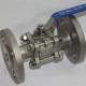 3PC SS304/CF8M  Stainless Steel Ball Valve Industrial Flange End AMSE 300LB/flanged RF Floating ball type PN16 PN40