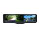 4.3 Inch Rear View Mirror Monitor / Compass Temperature Rearview Mirror With Navigation, Touch Screen