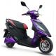 Battery Powered Moped Two Wheeler Scooter 45km/h Speed Hydraulic Shock Absorber