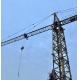 Green Miniature Tower Crane  10T Widely Used in Building