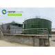 Glass Lined Steel Biogas Storage Tank With Double Membrane Roofs