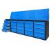 Garage Workshop Heavy Duty Tool Cabinets Metal 20 Drawer Tool Cart Workbench with Pegboard