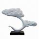 Lucky Cloud Sculpture of Contemporary Style, Original Creation, Piano White Finish 